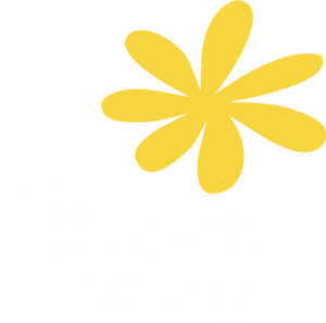 flower camping banner